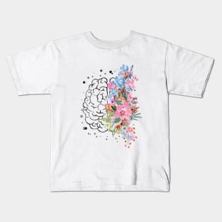 Brain anatomy Kids T-Shirt